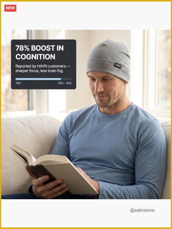 EMF-Proof Lightweight Beanie - Blocks 99% Radiation from WiFi, 5G, Smartphone main image 4